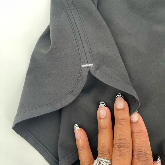 Champion Women’s Ebony Black Drawstring Lightweight Run Shorts Size XXL - Picture 5 of 12